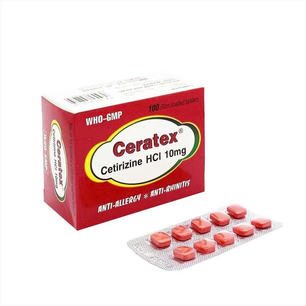 Ceratex Nic (H/100v)  – Giảm nhanh triệu chứng dị ứng, viêm mũi hiệu quả